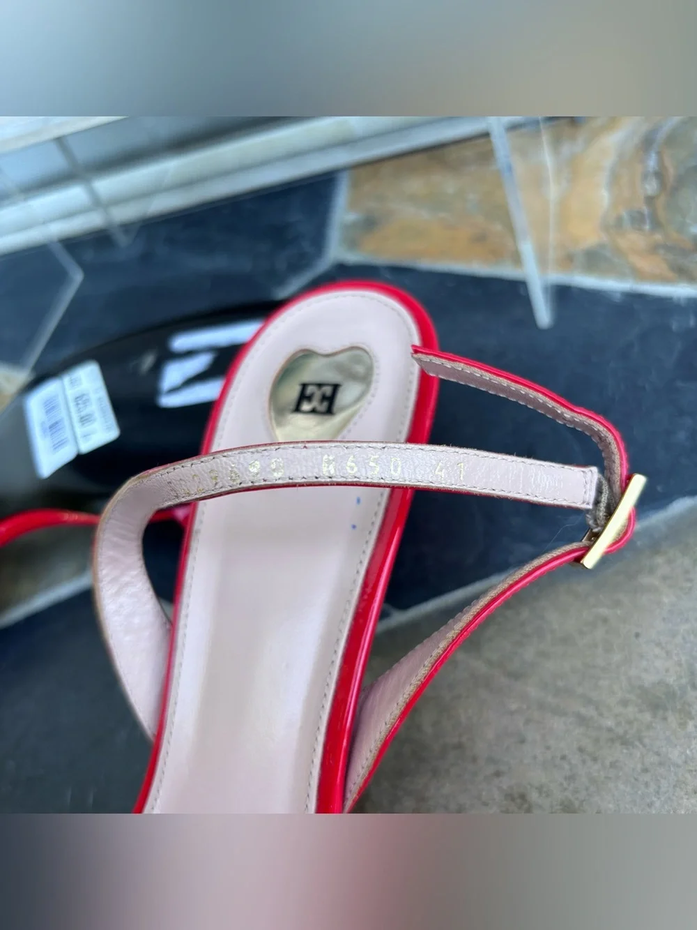 Escada Slingback Sandals